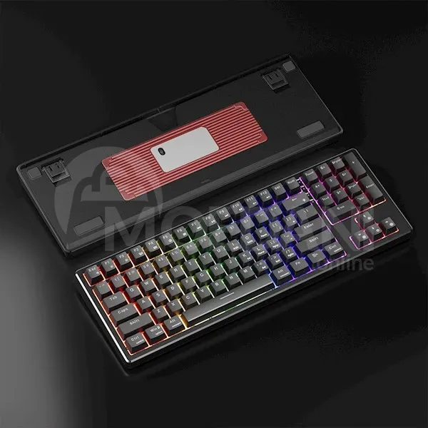 Keyboard 1STPlayer Ga87(RGB)-BK-RED/SW, Wired, RGB, USB Tbilisi - photo 6