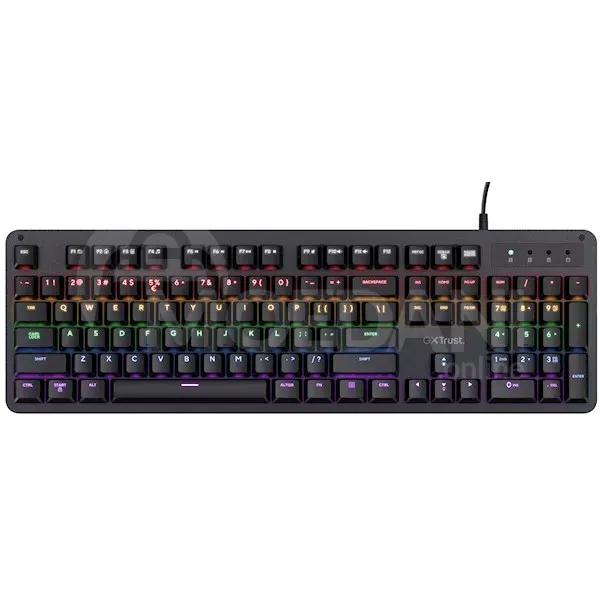 Клавиатура Trust Gxt1863, Wired, RGB, USB Тбилиси - изображение 1