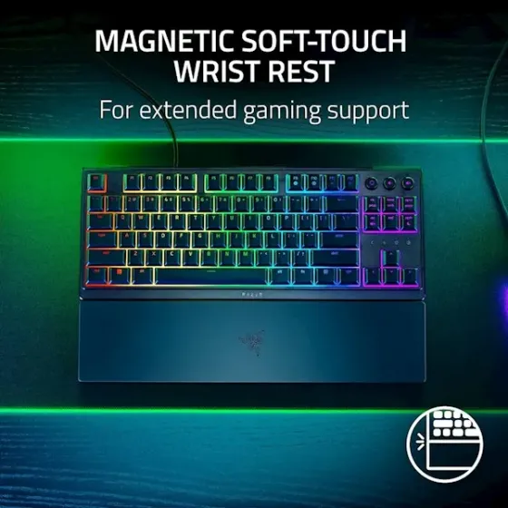 Клавиатура Razer Rz03-04880100-R3M1 Ornata V3 TKL, Wired, RGB, USB Тбилиси