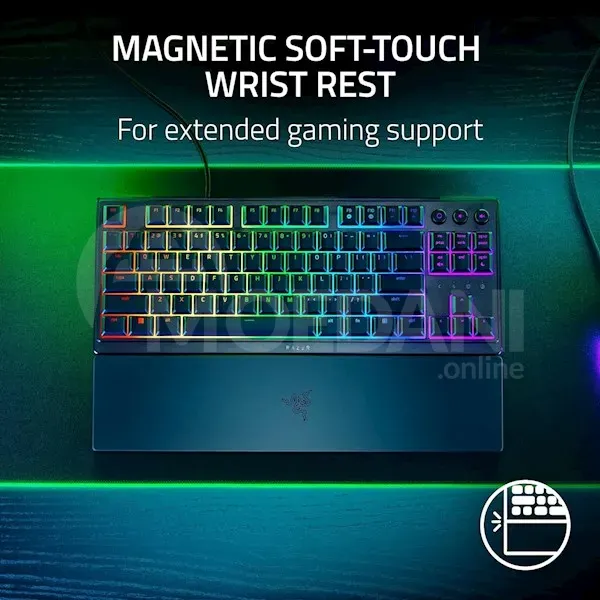 Клавиатура Razer Rz03-04880100-R3M1 Ornata V3 TKL, Wired, RGB, USB Тбилиси - изображение 6