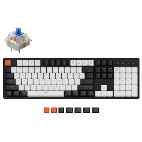 Клавиатура Keychron C2G2, Gateron G Pro Blue, Wired, USB თბილისი