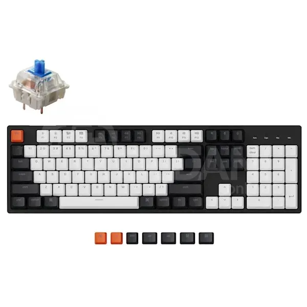 Keychron Keychron C2G2, Gateron G Pro ლურჯი, სადენიანი, USB თბილისი - photo 2