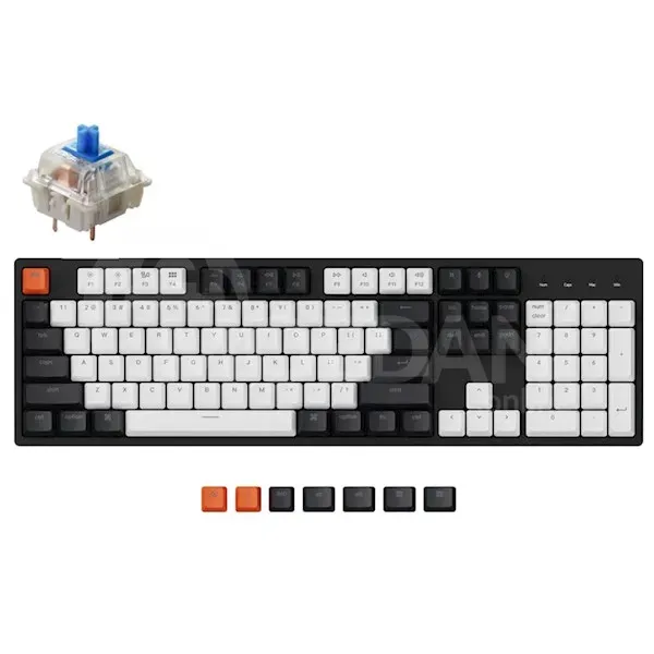 Клавиатура Keychron C2H2, Gateron G Pro Blue, Wired, RGB, USB Tbilisi - photo 2