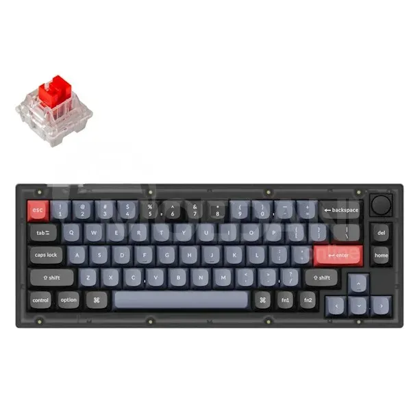 Keychron Keychron V2C3, K Pro Red, სადენიანი, RGB, USB თბილისი - photo 2