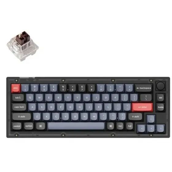 Клавиатура Keychron V2C3, K Pro Brown, Wired, RGB, USB Тбилиси