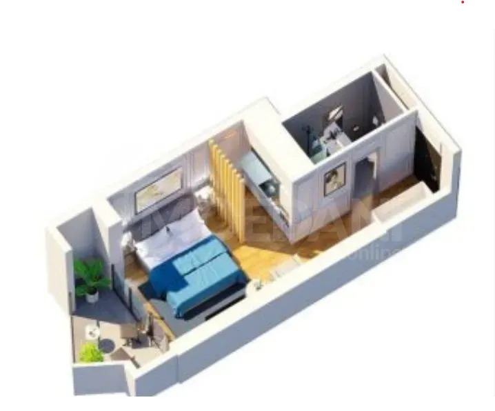 Apartments For Sale one-room 31м² 24/24 floor Batumi - photo 3