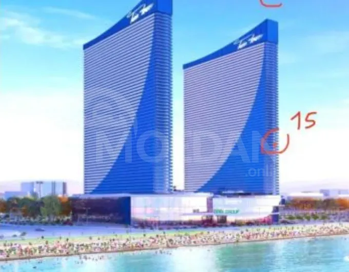 Продам 1-комн. квартиру 30м² 15/50 эт. Батуми - изображение 1