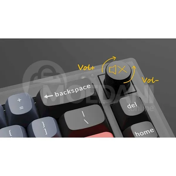 Keychron V2D2 Keyboard, K Pro Blue, Wired, RGB, USB Tbilisi - photo 3