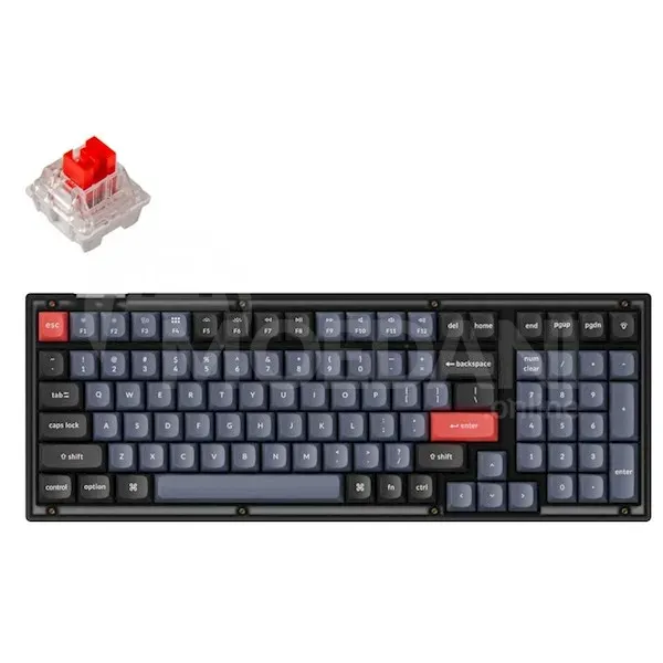 Keychron Keychron V5A1, K Pro Red, სადენიანი, RGB, USB თბილისი - photo 2