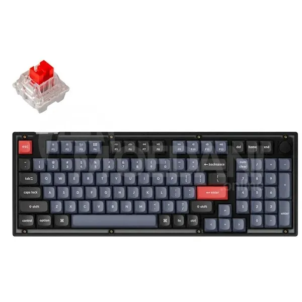 Клавиатура Keychron V5C1, K Pro Red, Wired, USB Тбилиси - изображение 2