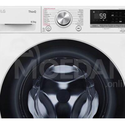 სარეცხი მანქანა 8.5კგ LG F2V7GWL1W თბილისი - photo 6