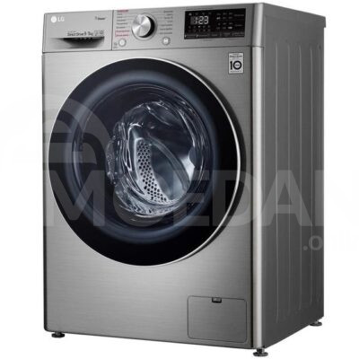 სარეცხი მანქანა 9კგ LG F4V5VS2S თბილისი - photo 1