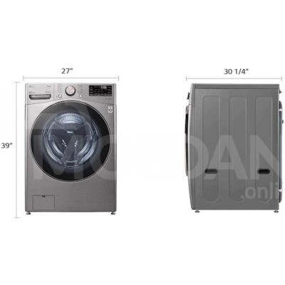 სარეცხი+საშრობი მანქანა 18კგ / 10კგ LG F18L2CRV2T2 თბილისი - photo 3