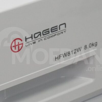 Стиральная машина 8 кг Hagen HFW812W Тбилиси - изображение 5