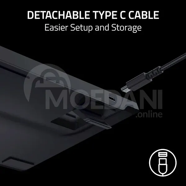 კლავიატურა Razer Rz03-04500100-R3M1 DeathStalker V2, სადენიანი, USB-C თბილისი - photo 7