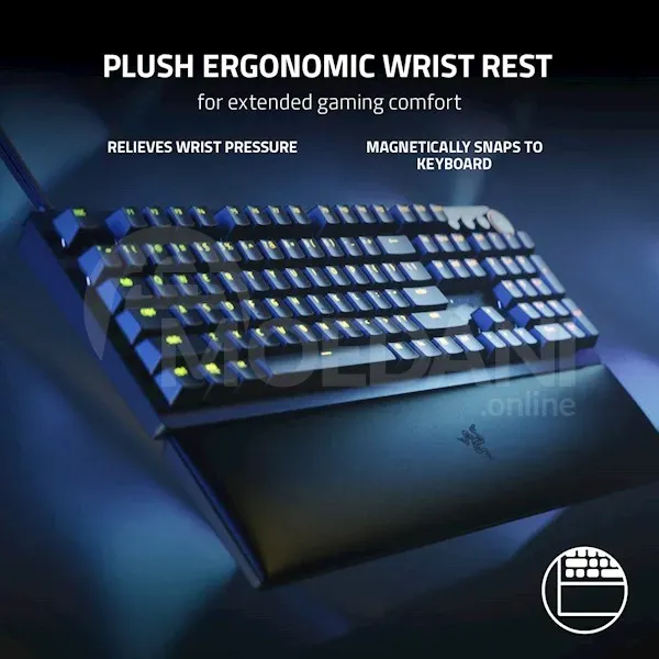 კლავიატურა Razer Rz03-03930100-R3M1 Huntsman V2, სადენიანი, USB თბილისი - photo 5