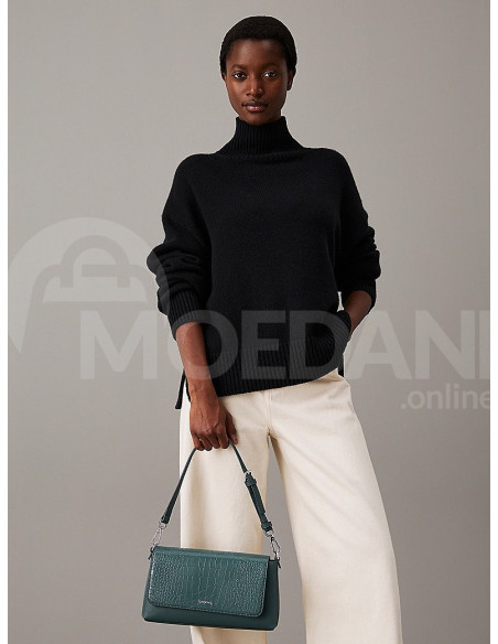 CALVIN KLEIN - CK MUST SHOULDER BAG_CROCO თბილისი - photo 2