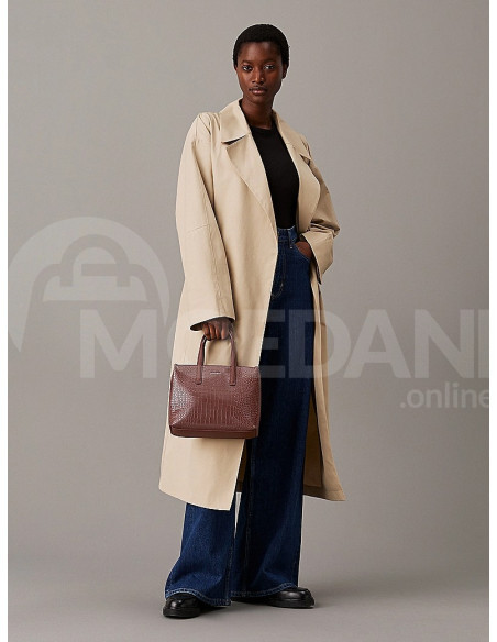 CALVIN KLEIN - CK MUST SMALL TOTE_CROCO თბილისი - photo 2