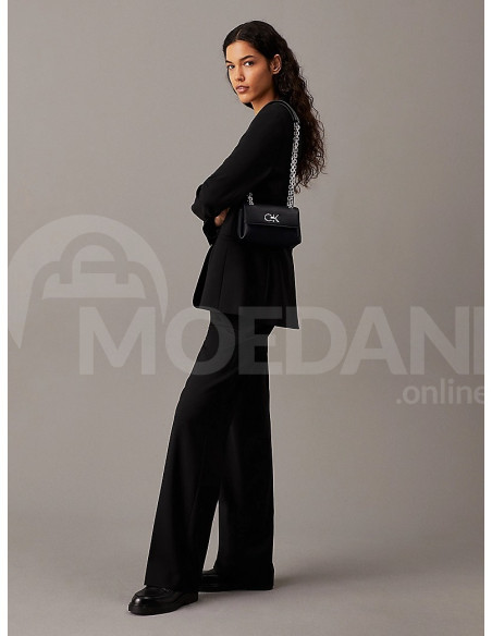 CALVIN KLEIN - RE-LOCK SM CONV SHOULDER BAG_PBL თბილისი - photo 2