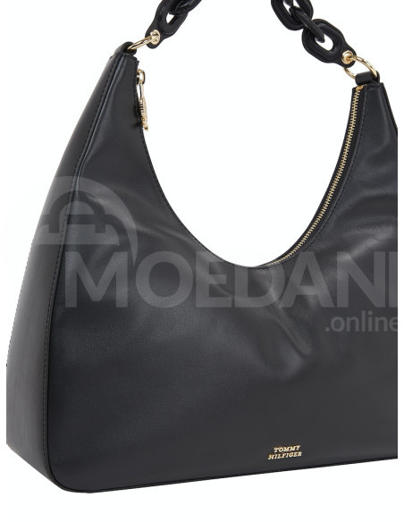 Tommy Hilfiger - TH МЯГКАЯ КОЖАНАЯ СУМКА HOBO Тбилиси - изображение 3