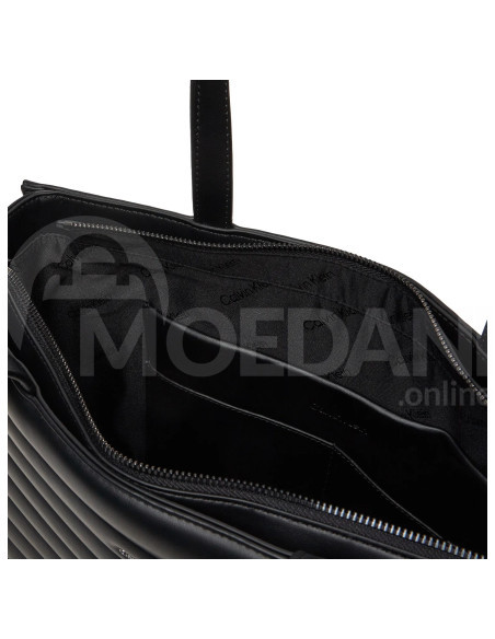 CALVIN KLEIN - LINE QUILT MEDIUM TOTE Тбилиси - изображение 3