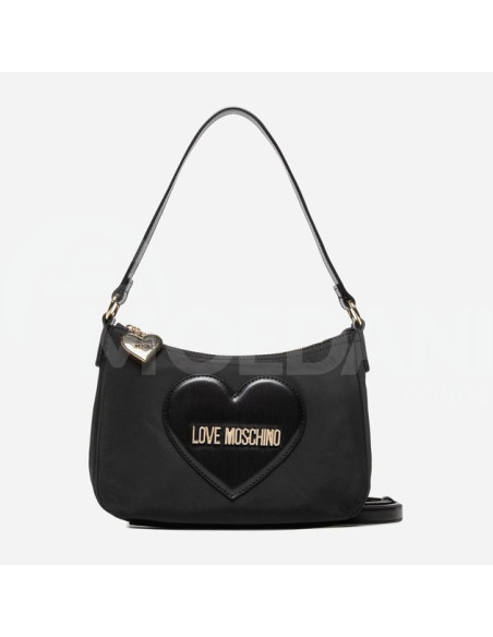 LOVE MOSCHINO - BORSA NYLON+PU NERO თბილისი - photo 1