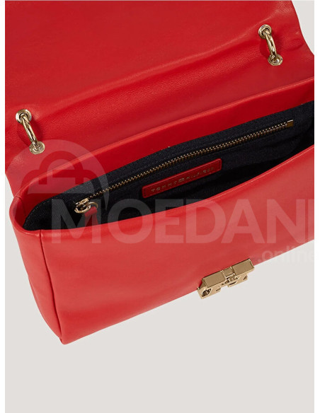 Tommy Hilfiger - PUSHLOCK LEATHER SHOULDER BAG თბილისი - photo 3