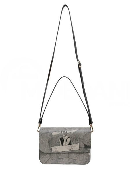 Dogo - Женская серая сумочка из веганской кожи - Дизайн Go Back to Being Yourself Тбилиси - изображение 2