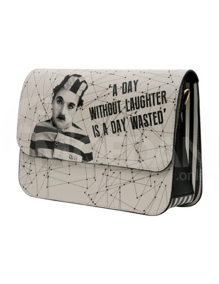 Dogo - Women Vegan Leather White Purse - C. Chaplin Design Tbilisi - photo 3