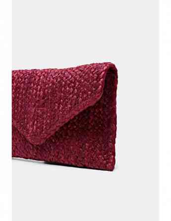 ESPRIT - Raffia Woven Envelope Clutch თბილისი