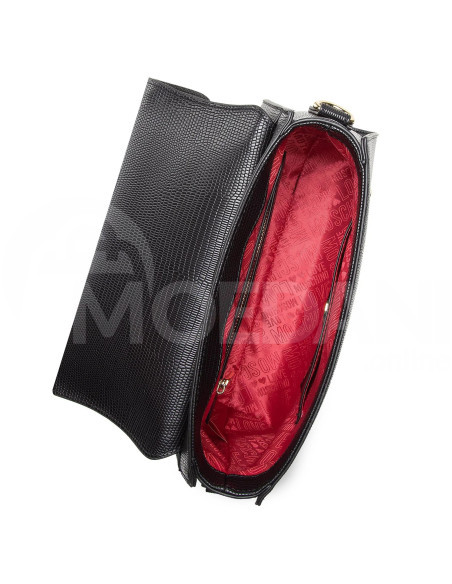 LOVE MOSCHINO - BORSA SNAKE PU NERO Tbilisi - photo 4