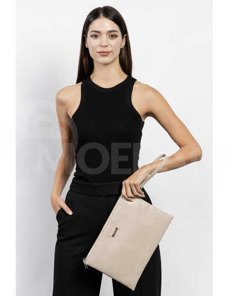 Marie Claire - бежевый женский клатч Cannes Тбилиси - изображение 3