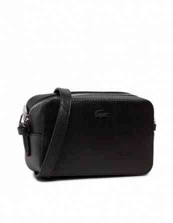 Lacoste - LEATHER SMALL SHOULDER BAG თბილისი