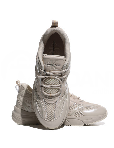 CALVIN KLEIN - RETRO TENNIS LOW LACE MH ML MTL თბილისი - photo 4