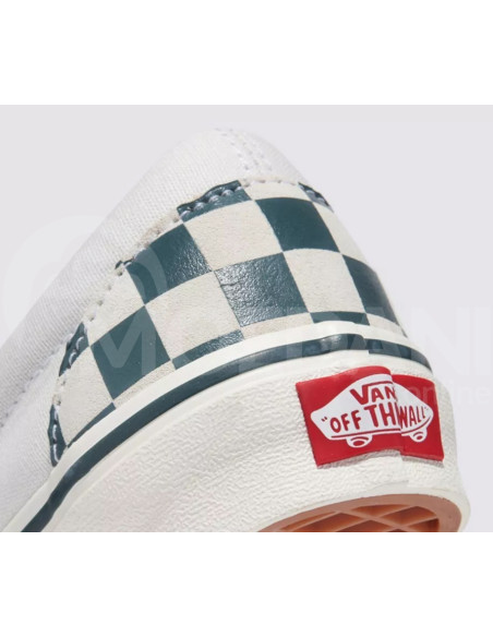 VANS - Classic Slip-On CHECKERBOARD GREEN/TRUE WHITE თბილისი - photo 3