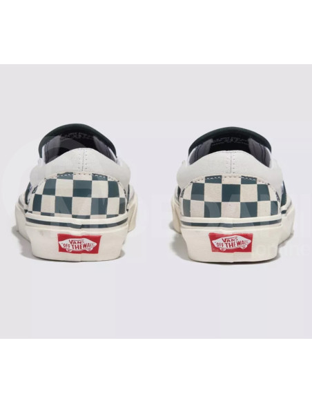 VANS - Classic Slip-On CHECKERBOARD GREEN/TRUE WHITE თბილისი - photo 5