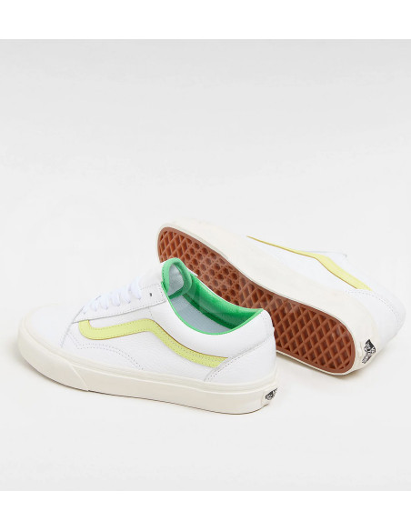 VANS - Old Skool PREMIUM LEATHER SUNNY LIME თბილისი - photo 2