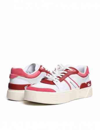 Lacoste - L002 Evo Logo Tongue Leather Sneakers Tbilisi