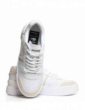 Lacoste - L002 Evo Logo Tongue Leather Sneakers Tbilisi