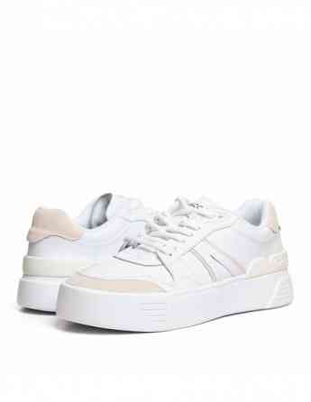 Lacoste - L002 Evo Logo Tongue Leather Sneakers Tbilisi