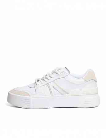 Lacoste - L002 Evo Logo Tongue Leather Sneakers Tbilisi