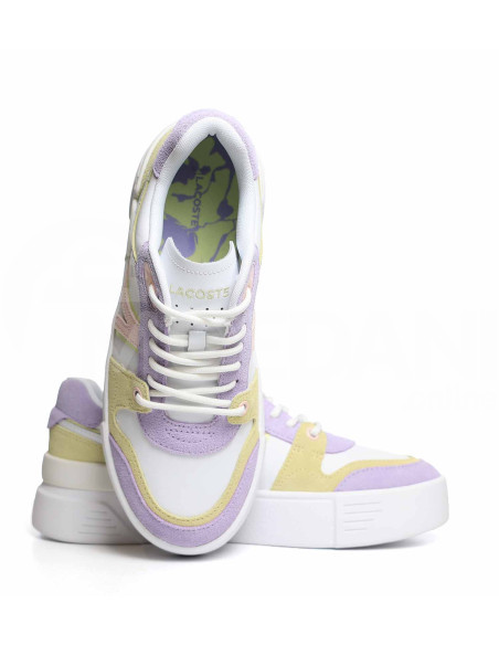 Lacoste - L002 Evo Contrasted Accent Leather Sneakers თბილისი - photo 5