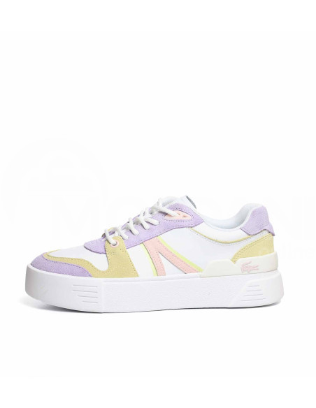 Lacoste - L002 Evo Contrasted Accent Leather Sneakers თბილისი - photo 3