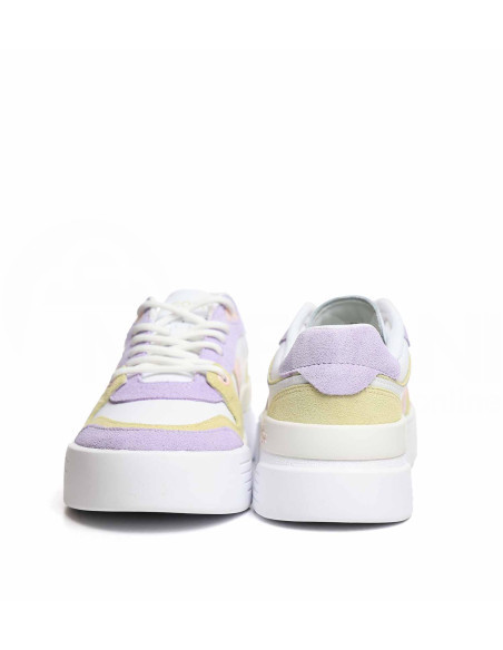 Lacoste - L002 Evo Contrasted Accent Leather Sneakers თბილისი - photo 6