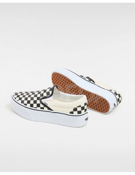 VANS - UA Classic Slip-On Stackform CHECKERBOARD BLACK/CLASSIC WHITE თბილისი - photo 2