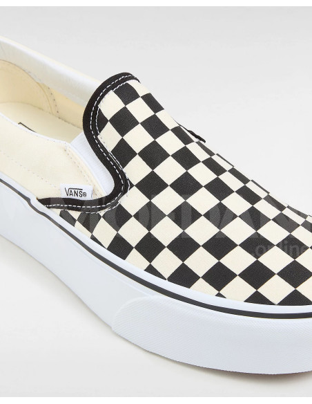VANS - UA Classic Slip-On Stackform CHECKERBOARD BLACK/CLASSIC WHITE თბილისი - photo 4