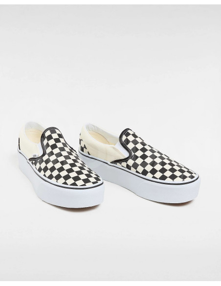 VANS - UA Classic Slip-On Stackform CHECKERBOARD BLACK/CLASSIC WHITE თბილისი - photo 1