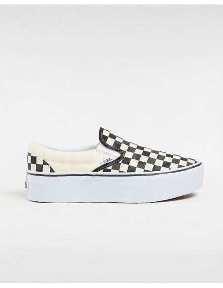 VANS - UA Classic Slip-On Stackform CHECKERBOARD BLACK/CLASSIC WHITE თბილისი - photo 3