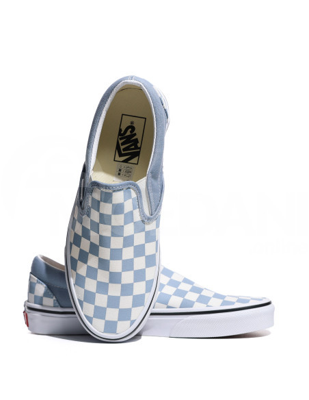 VANS - Classic Slip-On COLOR THEORY CHECKERBOARD DUSTY BLUE თბილისი - photo 5