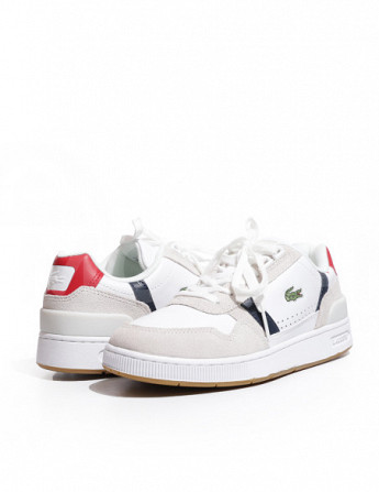 Lacoste - T-CLIP 0120 2 SFA WHT/NVY/RED Тбилиси - изображение 1